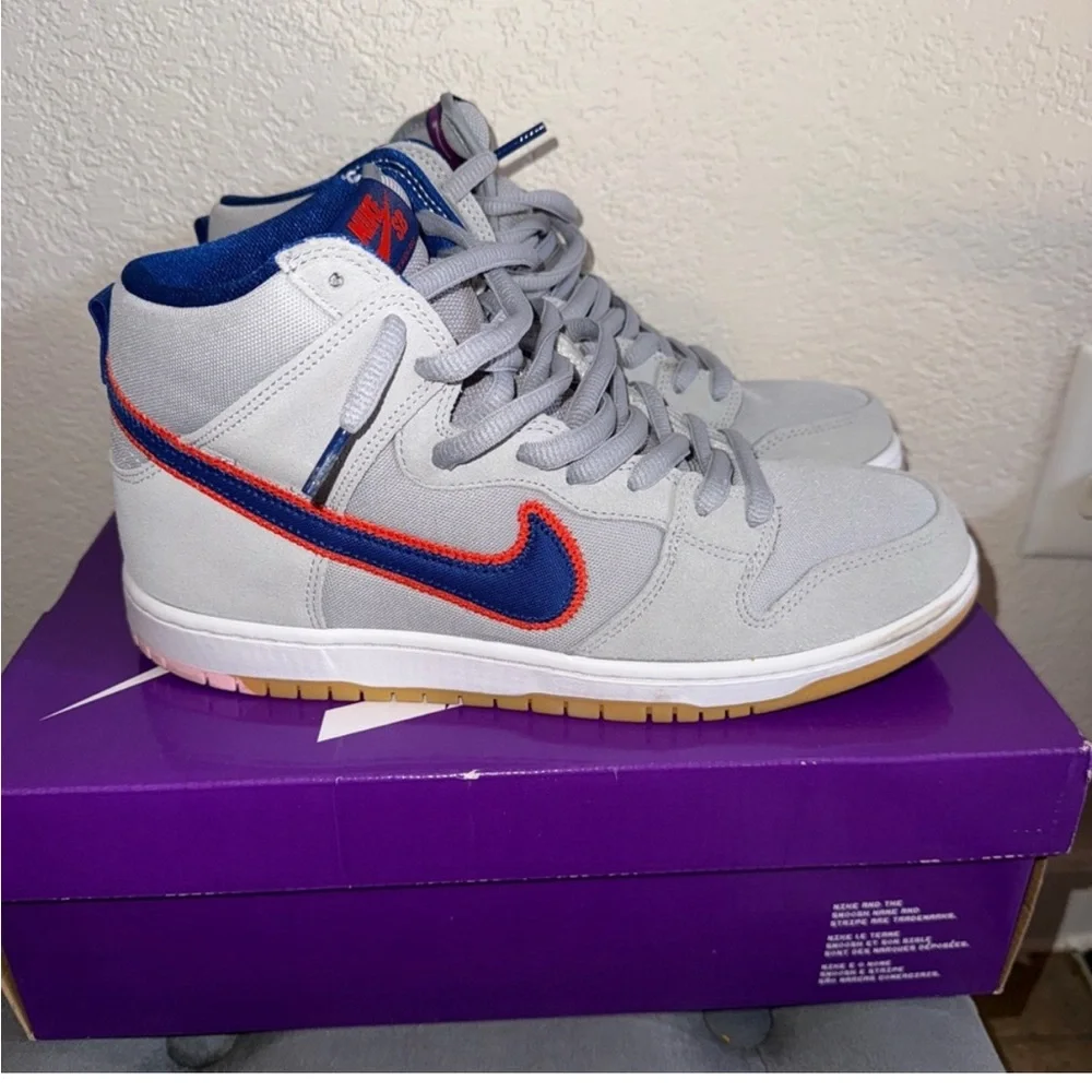 Nike SB Dunk Hi New York Mets - Picture 7 of 10